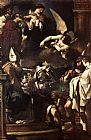 William Canvas Paintings - St William of Aquitaine Receiving the Cowl